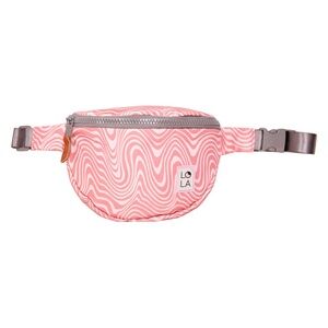 NWT LOLA California MOONBEAM MEDIUM BUM BAG: RIPPLE PINK